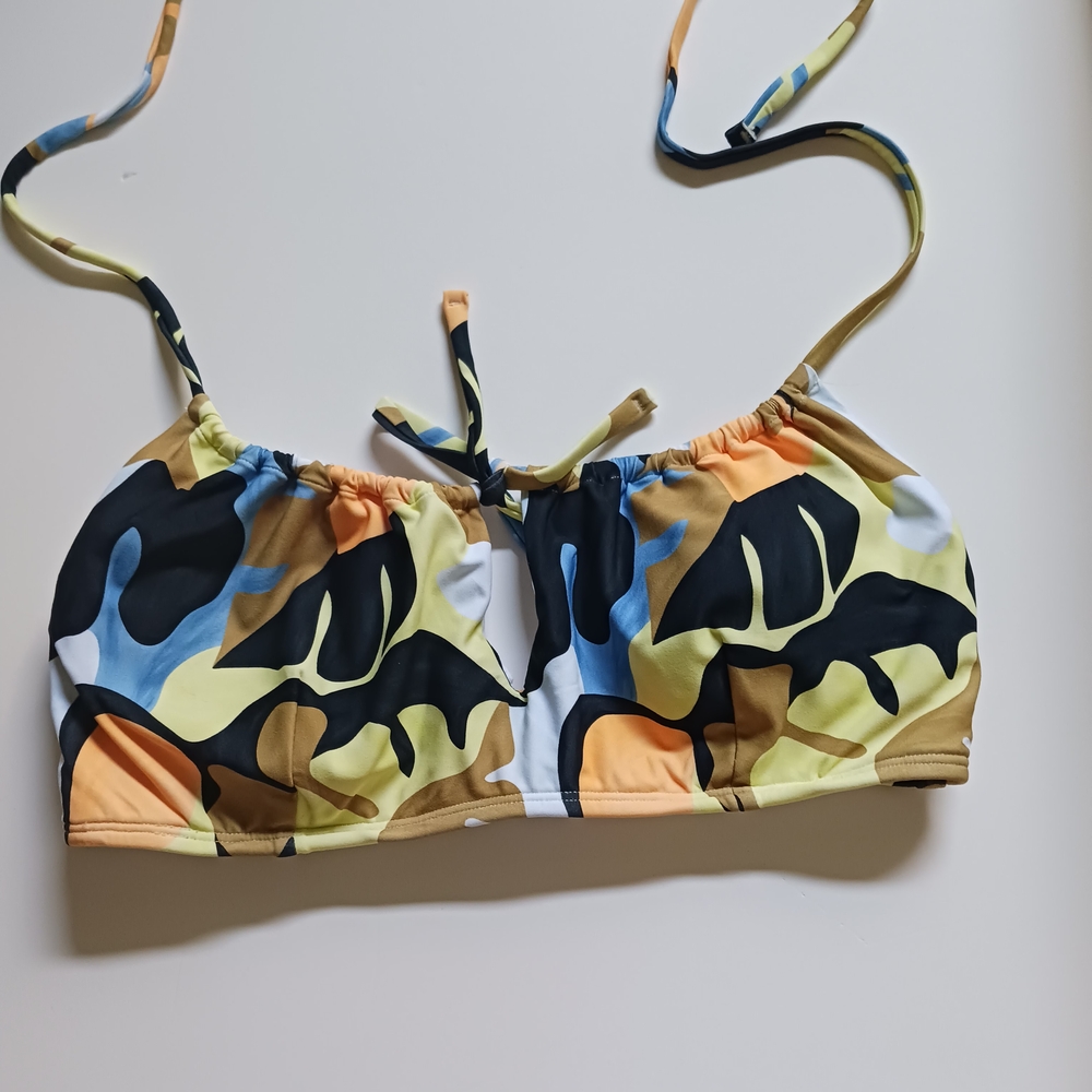 4X$30 Rip Curl  Bikini Top Women Multicoloe SZ.S NWOT